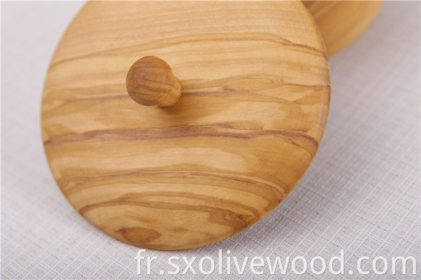 Olive Wood Salt Keeper